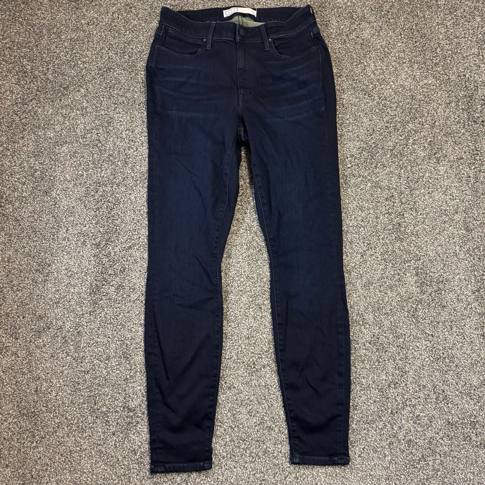 AYR 14L Women's Jacs Jean Skinny Ankle Dark Wash Mid Rise Jeans 30x30